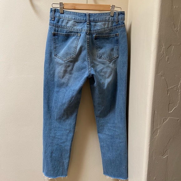Dolls Kill brand - Distressed straight leg jeans - Picture 7 of 7